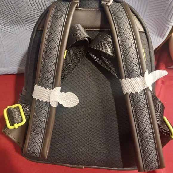 Loungefly How to Train Your Dragon Toothless Textured Mini Backpack - Picture 7 of 9